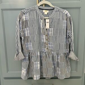 Anthropologie Maeve Striped Blouse